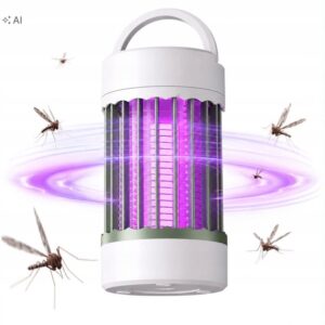LAMPA OWADOBÓJCZA UV NA KOMARY, MUCHY I OWADY SKUTECZNA PUŁAPKA CICHA